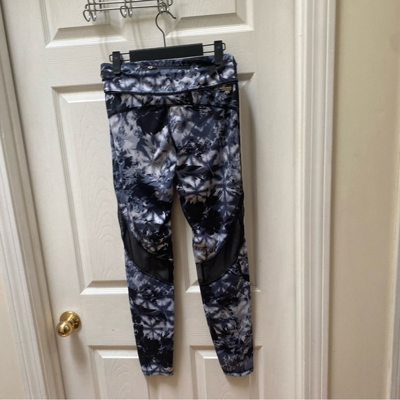 Alala Compression 7/8 Captain Tight black white tie dye leggings mesh - Picture 6 of 6